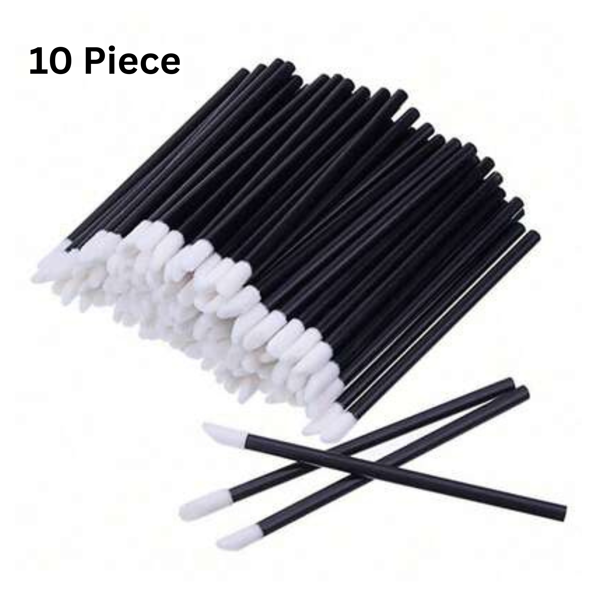 10 pc Black and white applicator set