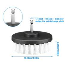 Drill Brush 4 Inch Medium Bristles
